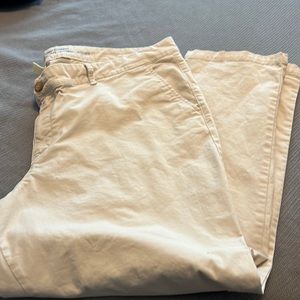 Gap Khakis Skinny Boyfriend 18R plus size chinos work pants casual lightweight